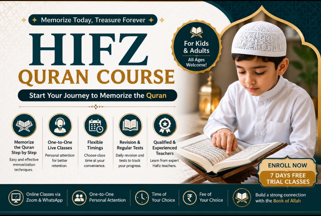 Quran Memorization (Hifz) Online Course